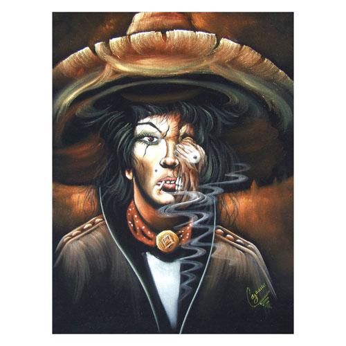 同梱不可】ホラー絵画（肖像画）PAINTING LUSTFUL LOLETTA