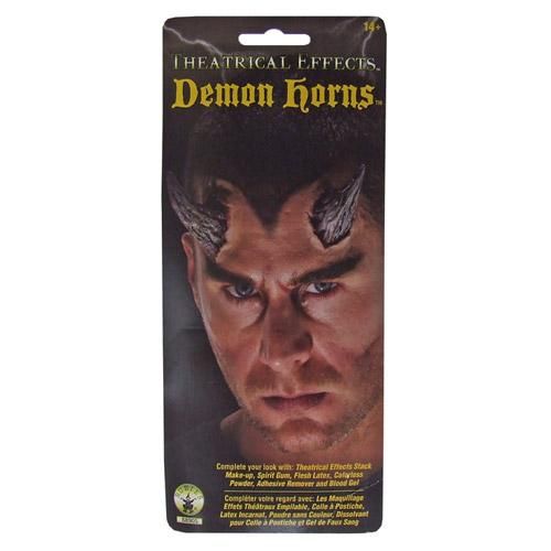 特殊メイクパーツ 悪魔の角 Demon Horns - 不思議雑貨店ネバーランド