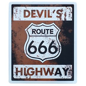롼666ץ졼 Route 666 Devil's Highway Sign