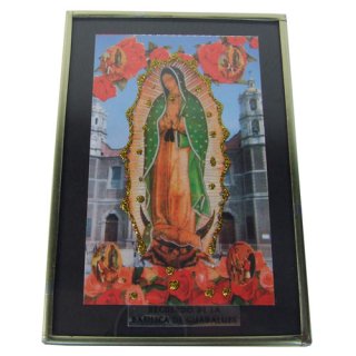 グアダルーペ聖母マリア　ブラスフォトフレームZ