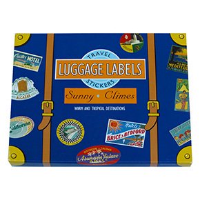ȥ٥륹ƥå Luggage Labels Sunny Climes