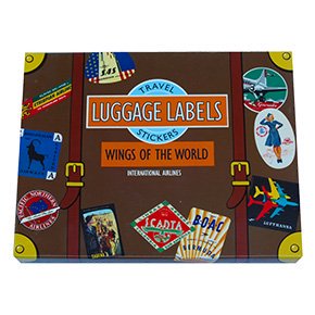 ȥ٥륹ƥå Luggage Labels WINGS OF THE WORLD