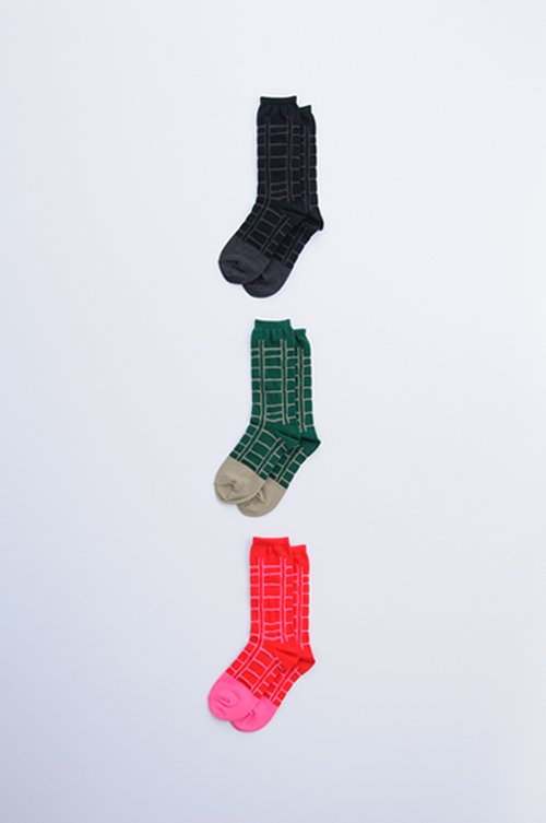 cotton ladder middle socks