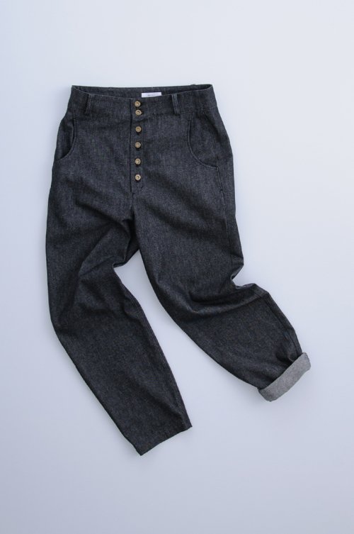 hemp wool peck top pants - atelier naruse | Online store