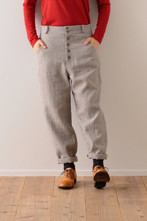 hemp wool peck top pants - atelier naruse | Online store