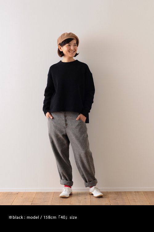 hemp wool peck top pants - atelier naruse | Online store