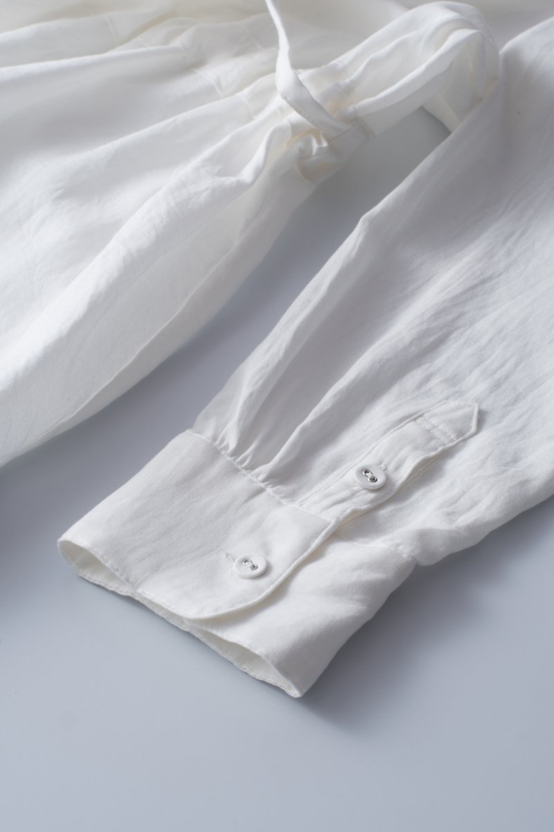 light double gauze kashukuru one-piece / white - atelier naruse | Online  store