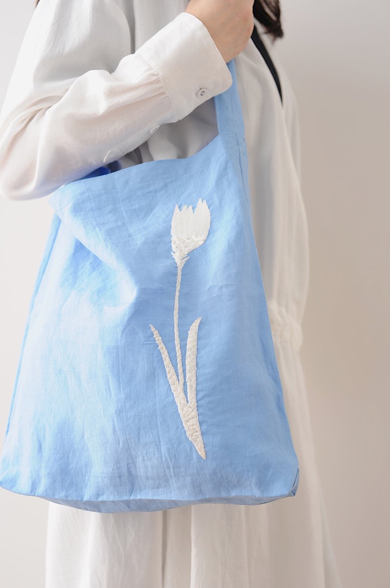 tulip linen bag - atelier naruse | Online store