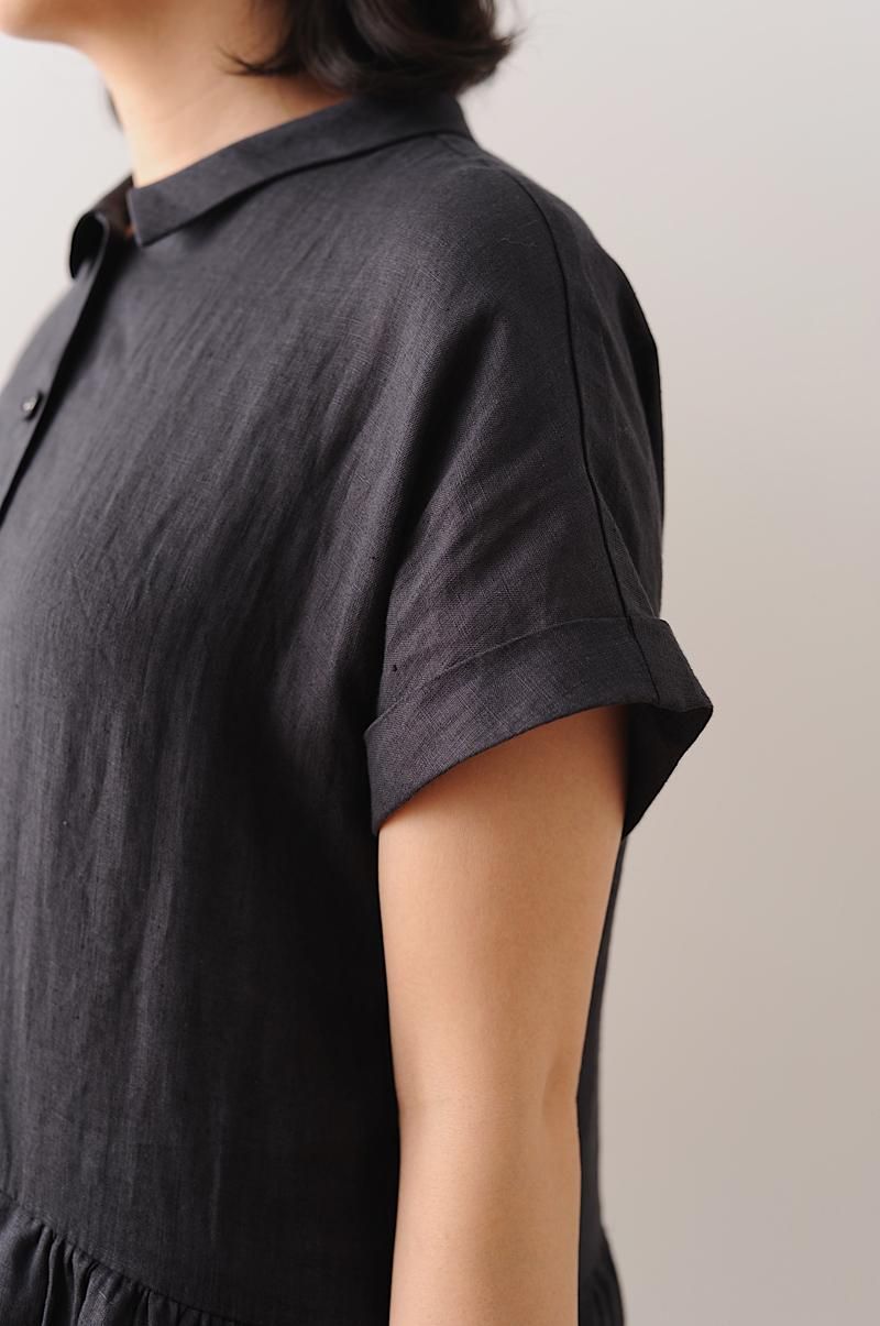 linen shirts one-piece - atelier naruse｜Online store｜the an