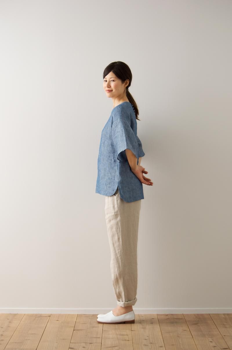 linen peg-top pants - atelier naruse｜Online store｜the an