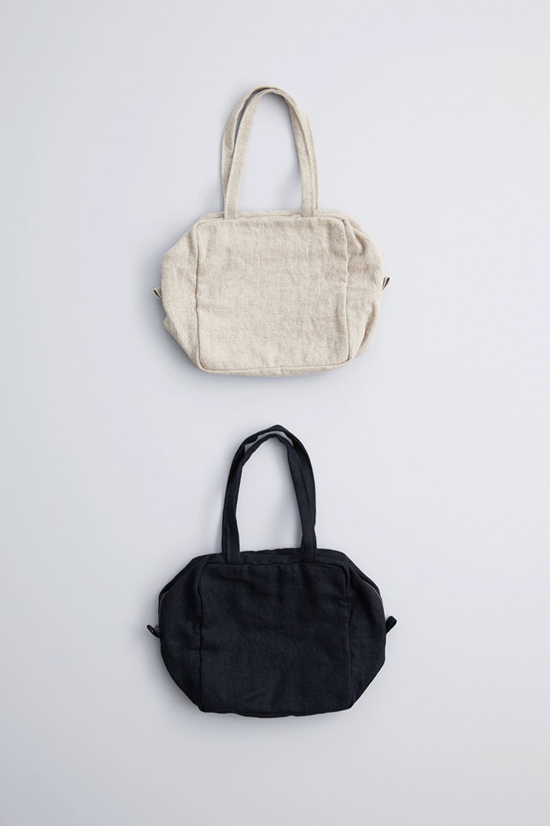 linen canvas square bag