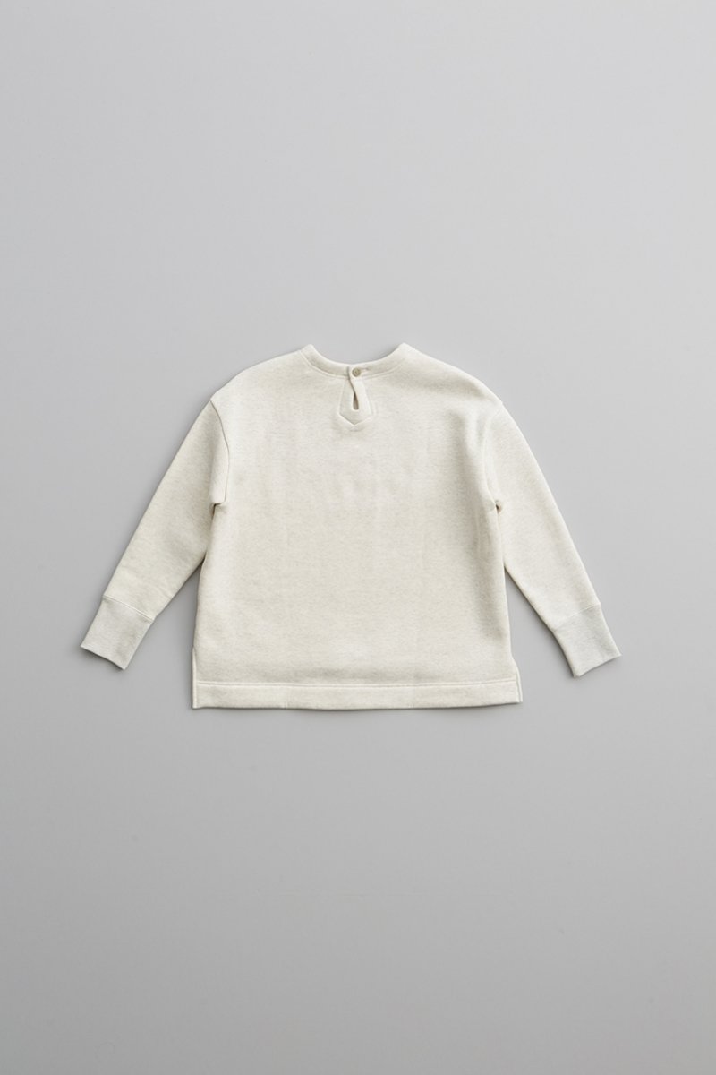 cotton fleece lining pullover - atelier naruse | Online store