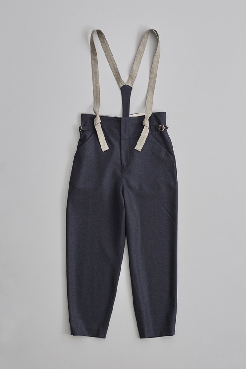 wool ~color scheme~ suspender pants