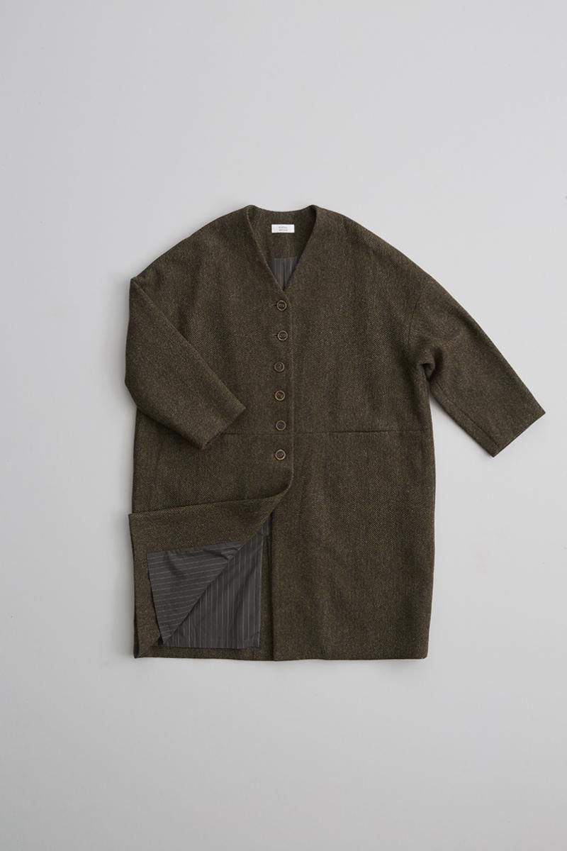 MOON ENGLAND tweed cocoon coat - atelier naruse｜Online store｜the an