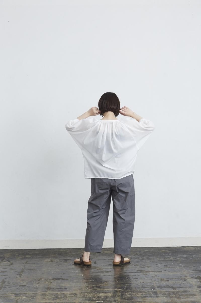 atelier naruse アトリエ ナルセ／コットンナイロンバルーンパンツ cotton nylon balloon pants - atelier naruse｜Online store