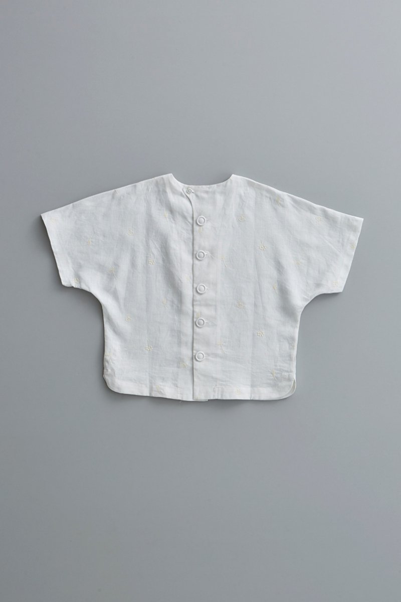 linen ~nohara~ blouse - atelier naruse | Online store