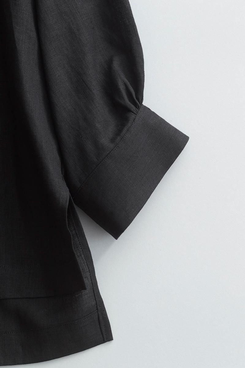 linen shirt cardigan - atelier naruse｜Online store｜the an