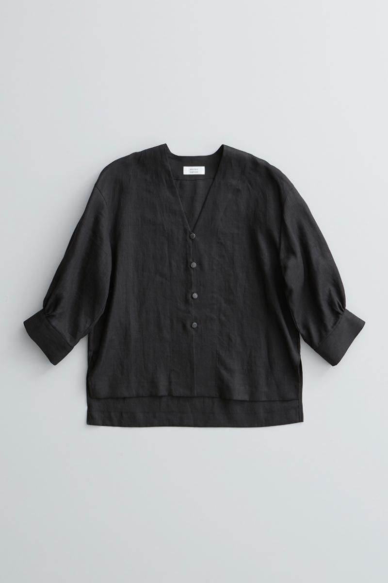 atelier naruse linen shirt cardigan リネンシャツカーディガン