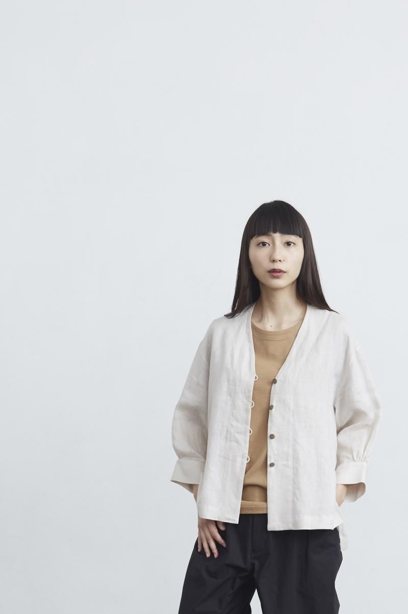 楽天市場】atelier naruse linen shirt cardigan リネンシャツ