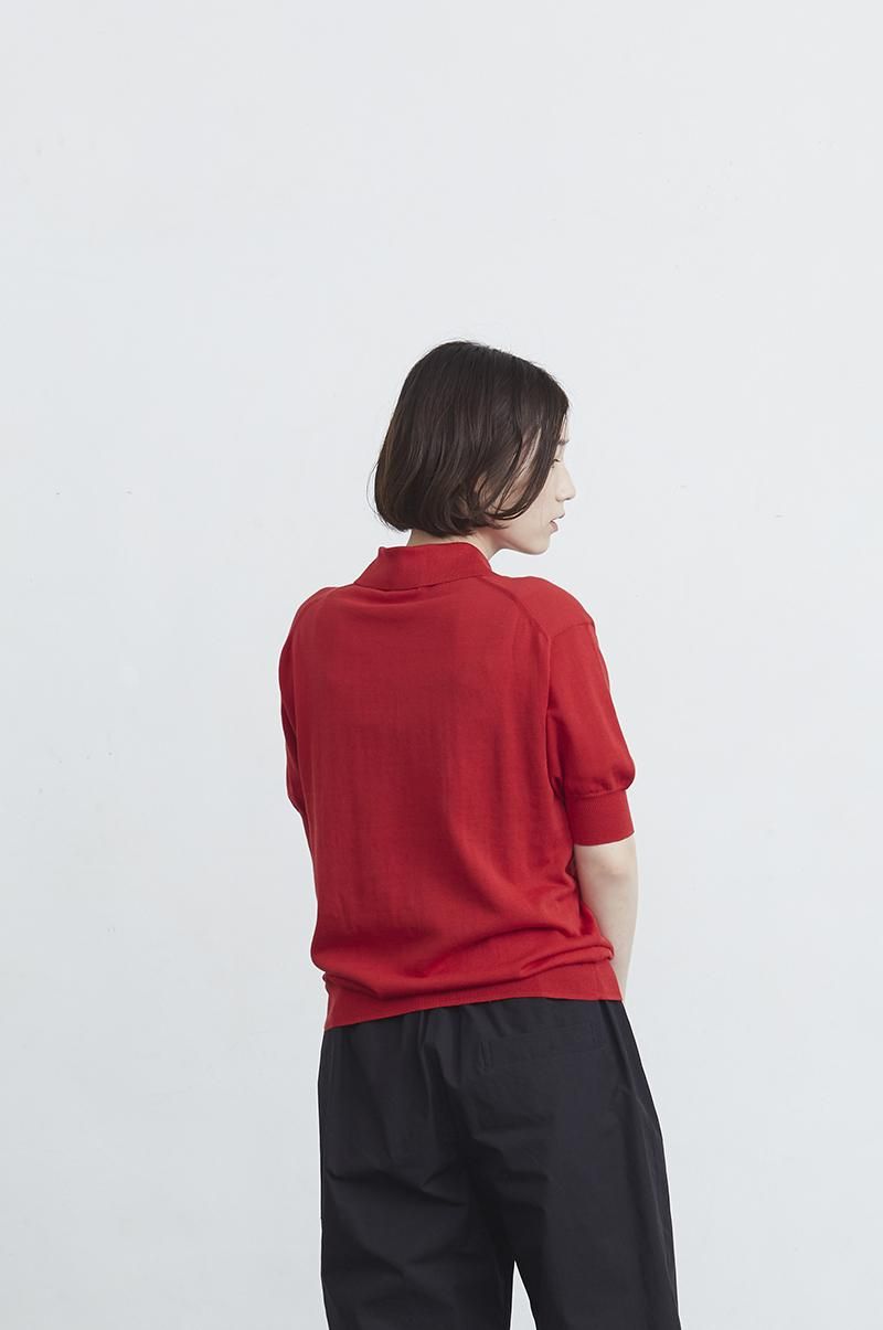 cotton collar knit - atelier naruse｜Online store｜the an