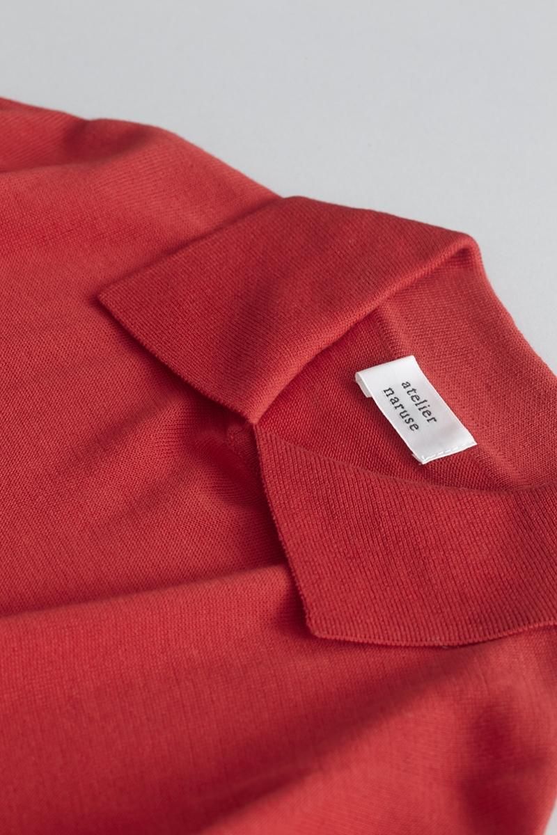 cotton collar knit - atelier naruse|Online store|the an cotton collar knit - atelier naruse|Online store|the an