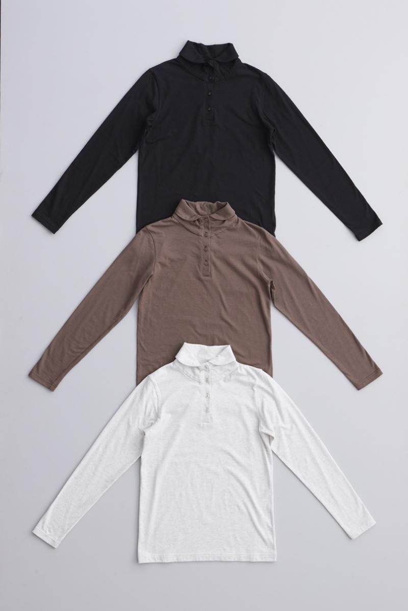 cotton high neck cut&sewn - atelier naruse｜Online store｜the an