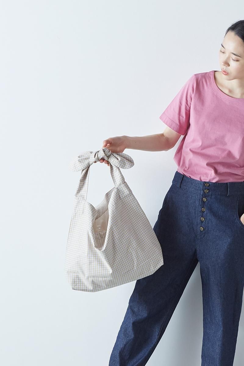 アトリエナルセ　naruse　リネン　ボストン バッグ linen canvas square bag - atelier naruse｜Online store｜the an