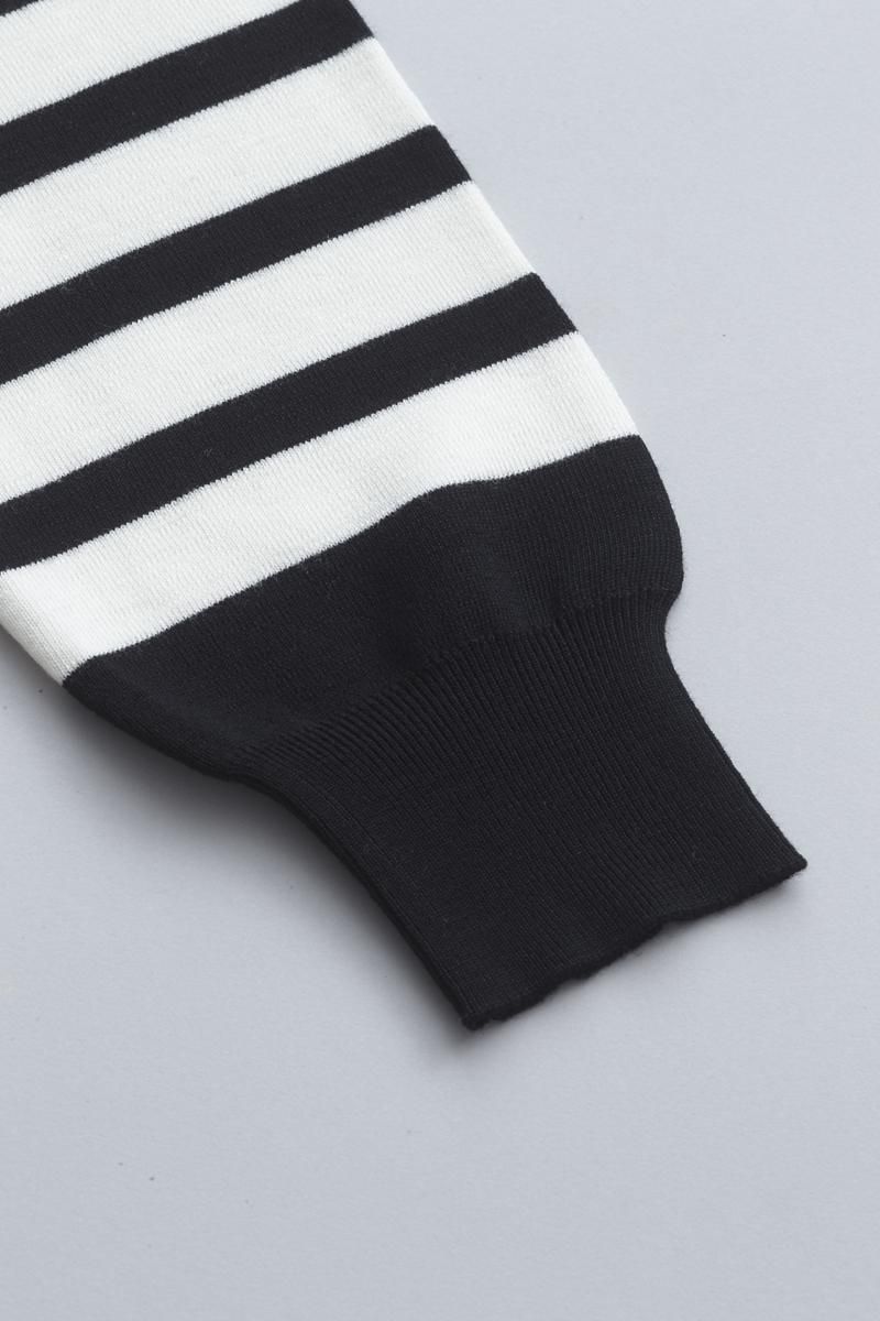 wool border knit - atelier naruse | Online store