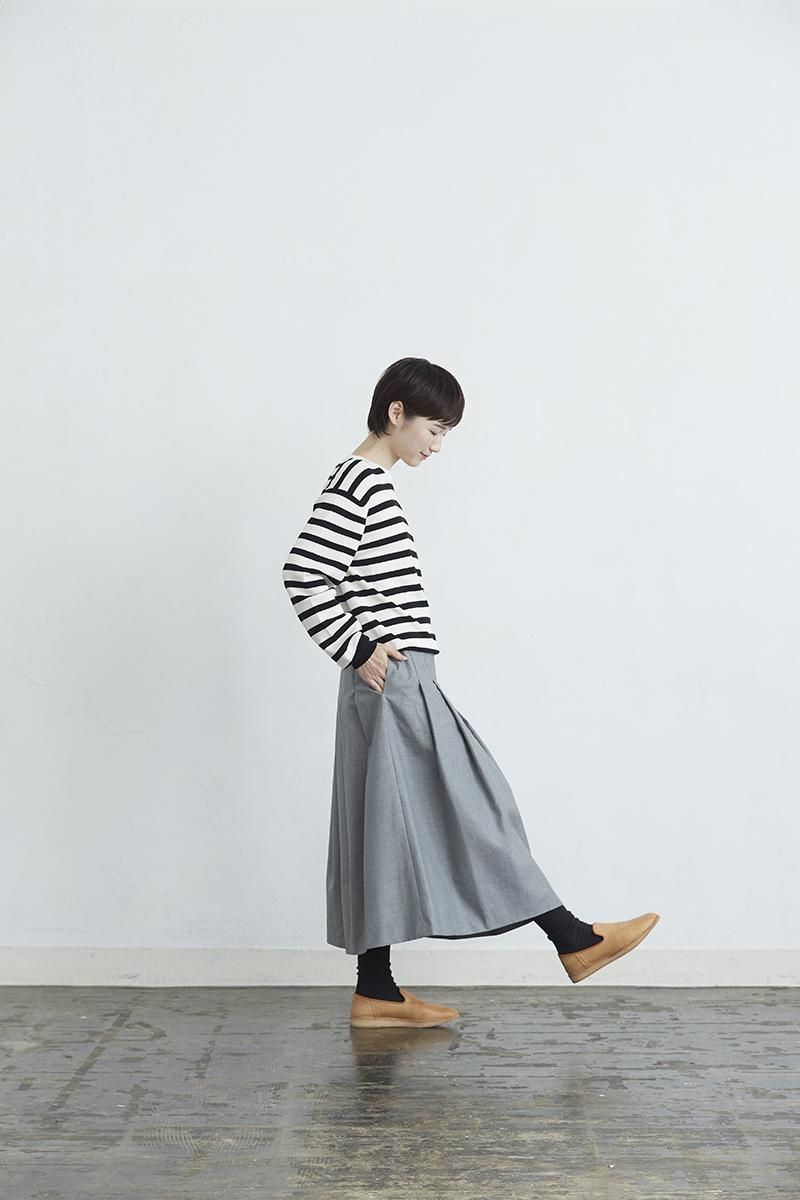 wool border knit - atelier naruse|Online store|the an wool border knit - atelier naruse|Online store|the an