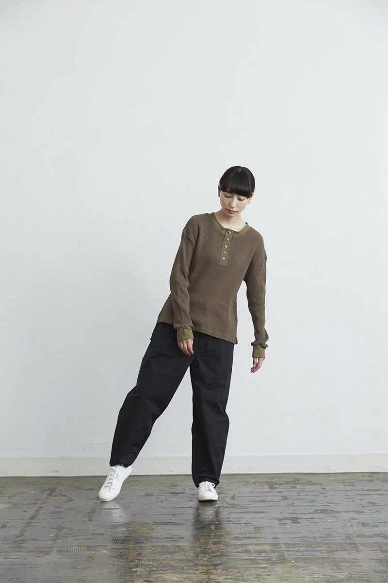 cotton waffle cut&sewn - atelier naruse | Online store