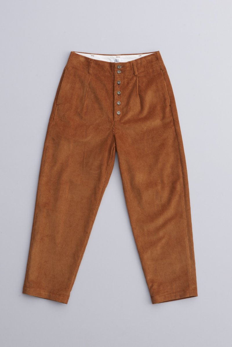 corduroy tuck pants - atelier naruse | Online store