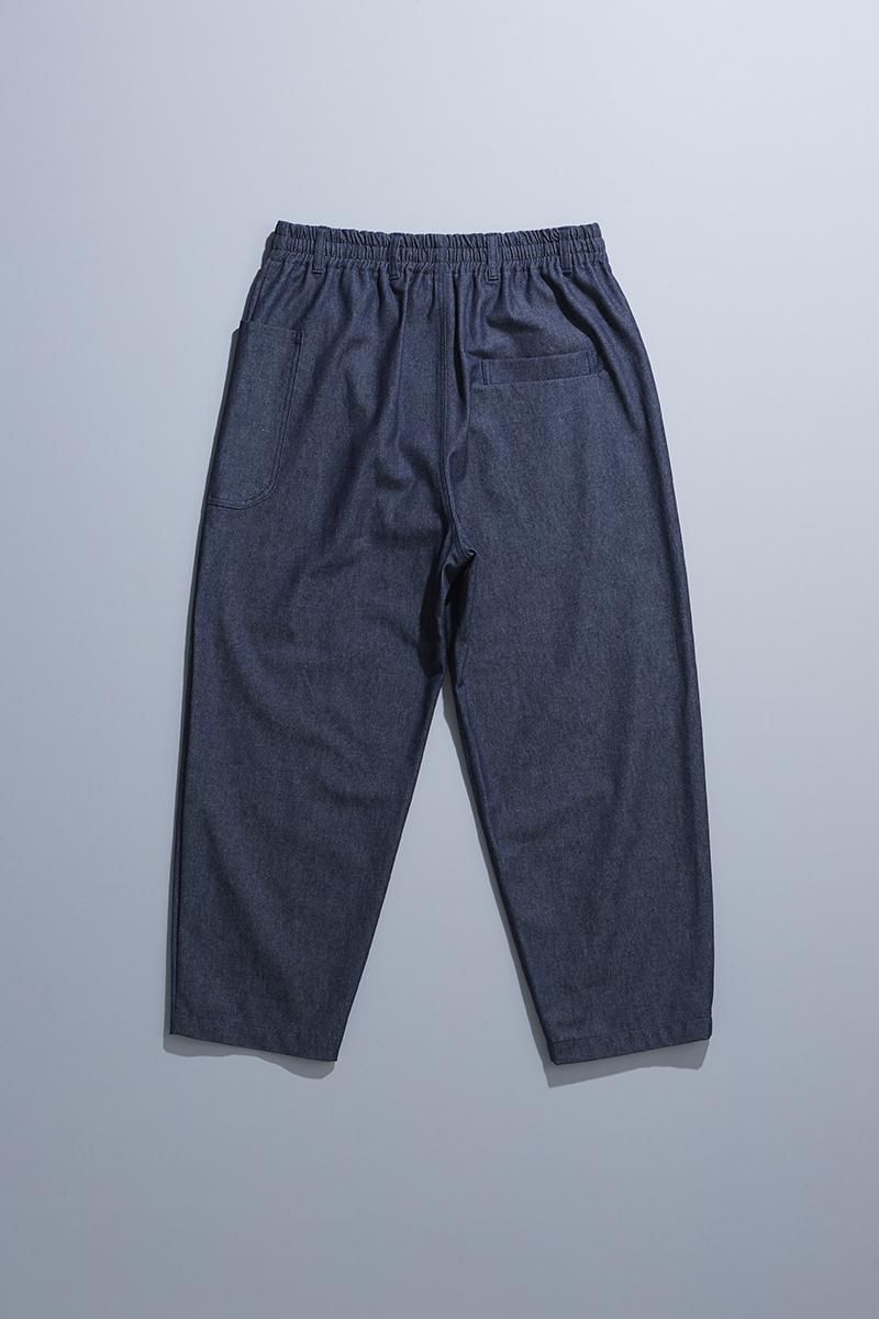cotton denim balloon pants / indigo - atelier naruse|Online cotton denim balloon pants / indigo - atelier naruse|Online