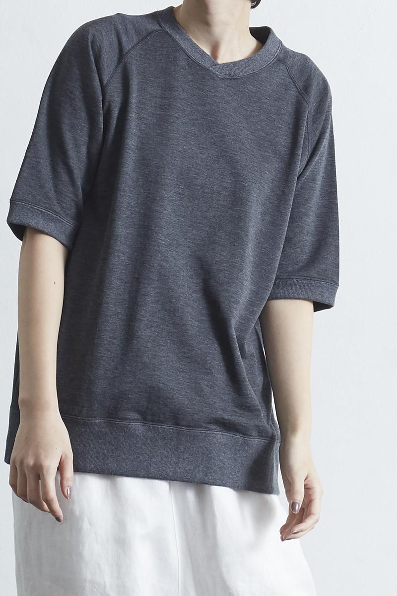 【美品】  atelier naruse / アトリエナルセ | cotton fleece lining sweat shirt / スウェット シャツ プルオーバー | F | グレー | レディース atelier naruse / アトリエナルセ | cotton fleece lining sweat shirt