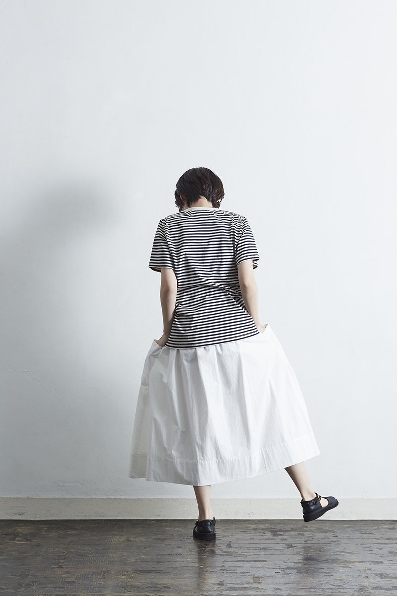 cotton patch pocket skirt - atelier naruse | Online store
