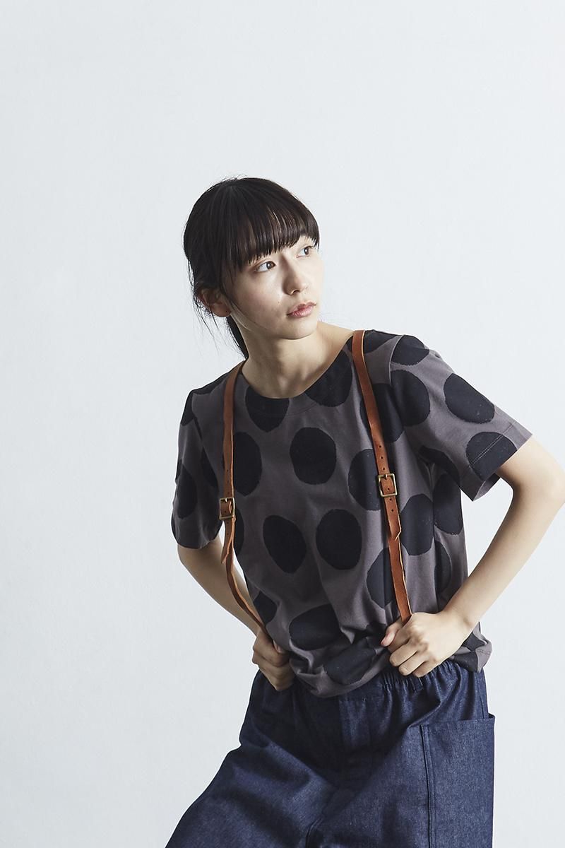 cotton ~mizutama~ cut&sewn（半袖） - atelier naruse｜Online