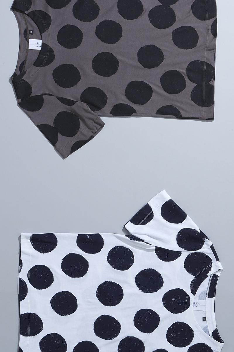 cotton TENT-LINE one-piece / charcoal - atelier naruse｜Online