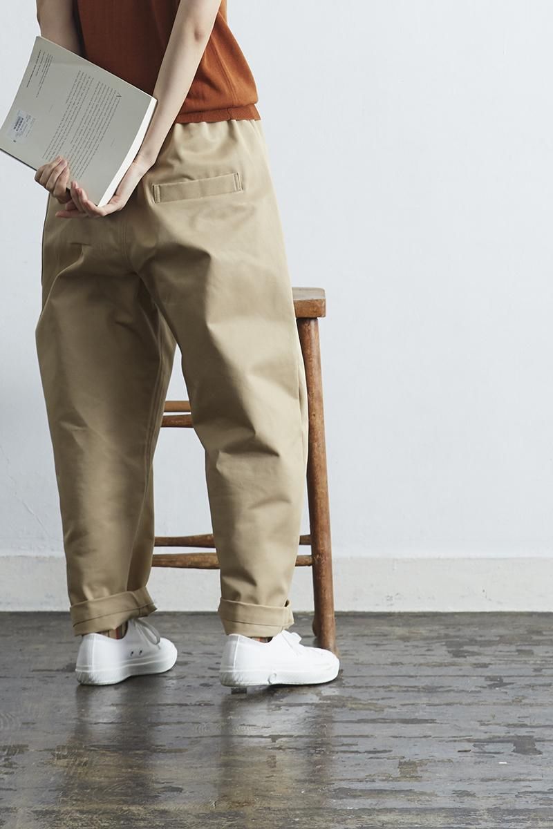 atelier naruse 　コットンチノ　バルーンパンツ atelier naruse コットンチノウエストゴムバルーンパンツ