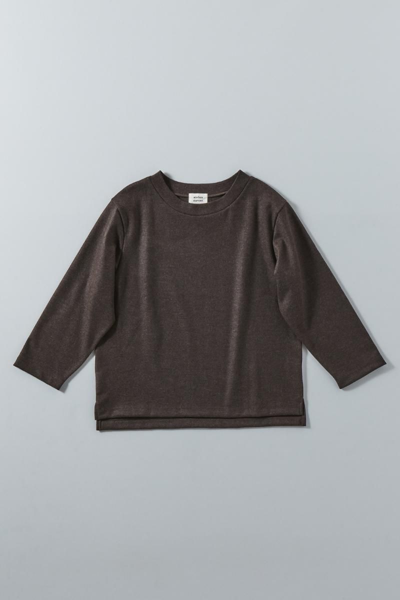 今期アトリエナルセ　ウールニットカットソー ウールニットカットソー | atelier naruse - c a b i n e t