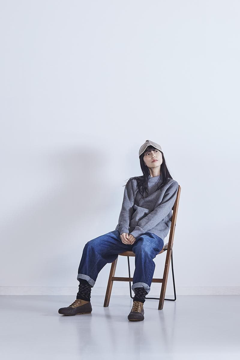 cotton mock-neck sweat - atelier naruse｜Online store｜the an