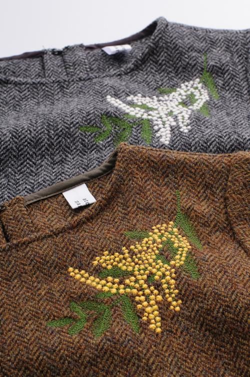 wool ~mimoza~ smock - atelier naruse｜Online store｜the an