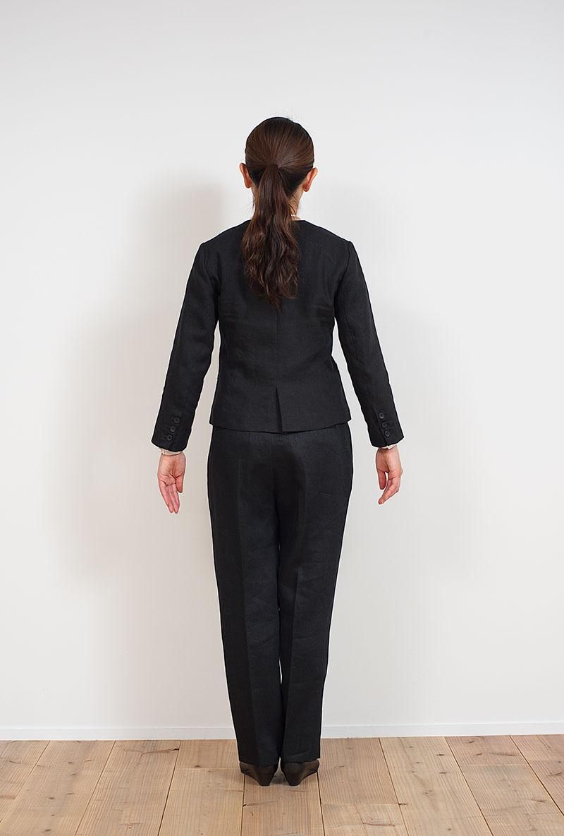 美品　アトリエナルセ×北欧暮らし　フォーマルジャケット　リネン atelier naruse】In formal series/リネンテーラードジャケット