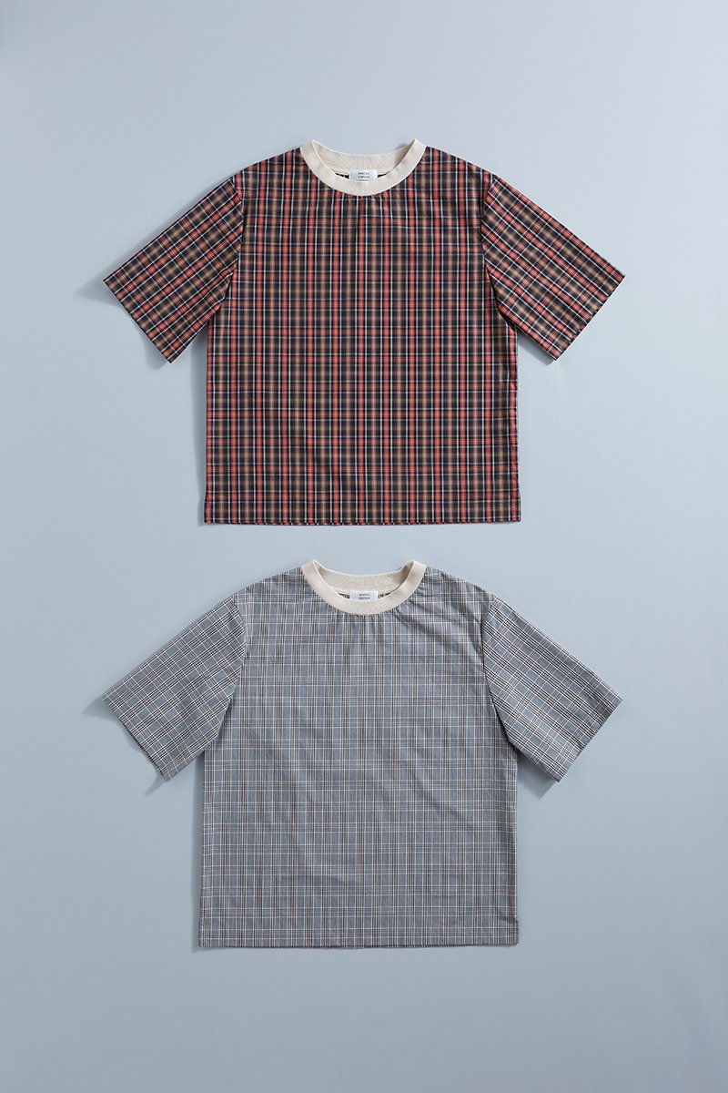 品質証明書付き  コットンネックリブTシャツ naruse atelier アトリエナルセ Tシャツ/カットソー(半袖/袖なし)