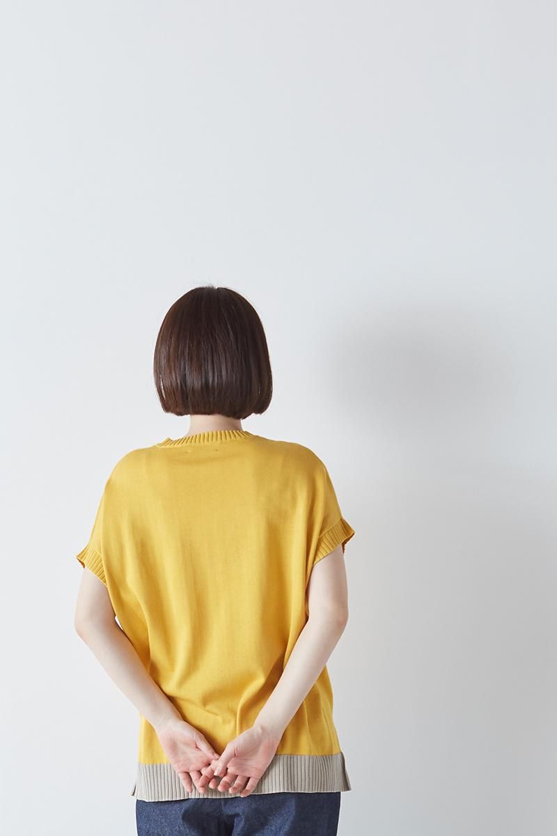 アトリエナルセ atelier naruse コットンドルマンニット