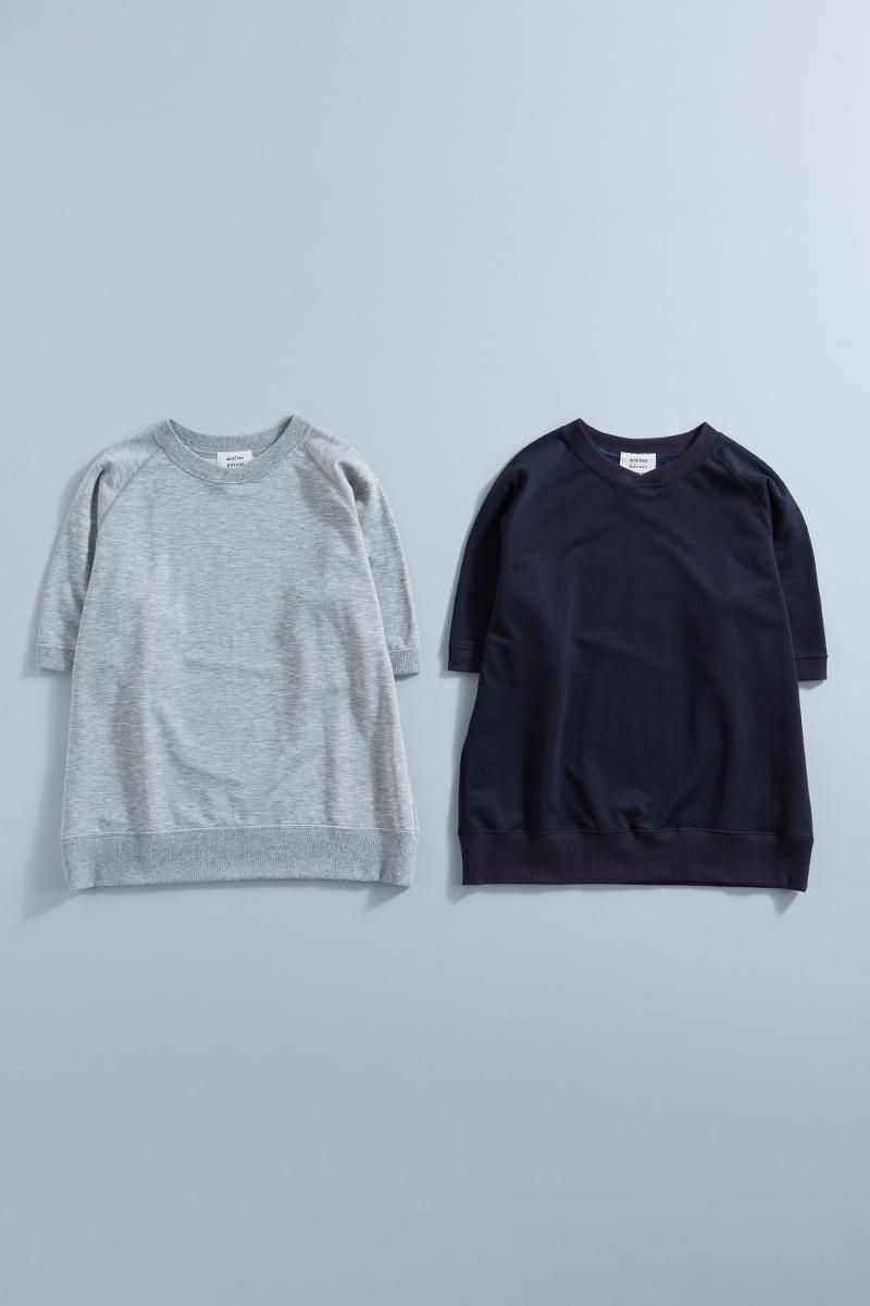 アトリエナルセ atelier naruse cotton fleece lining sweat