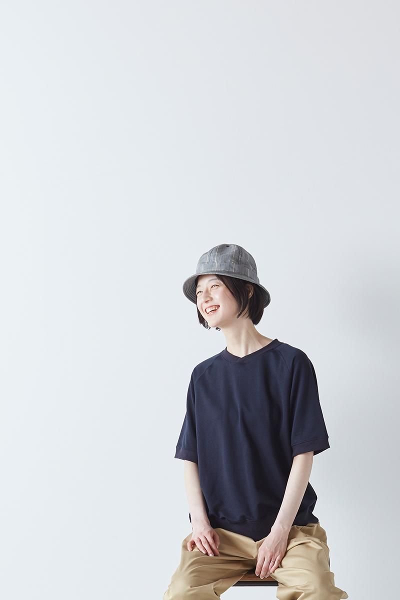 cotton fleece lining sweat shirt - atelier naruse｜Online