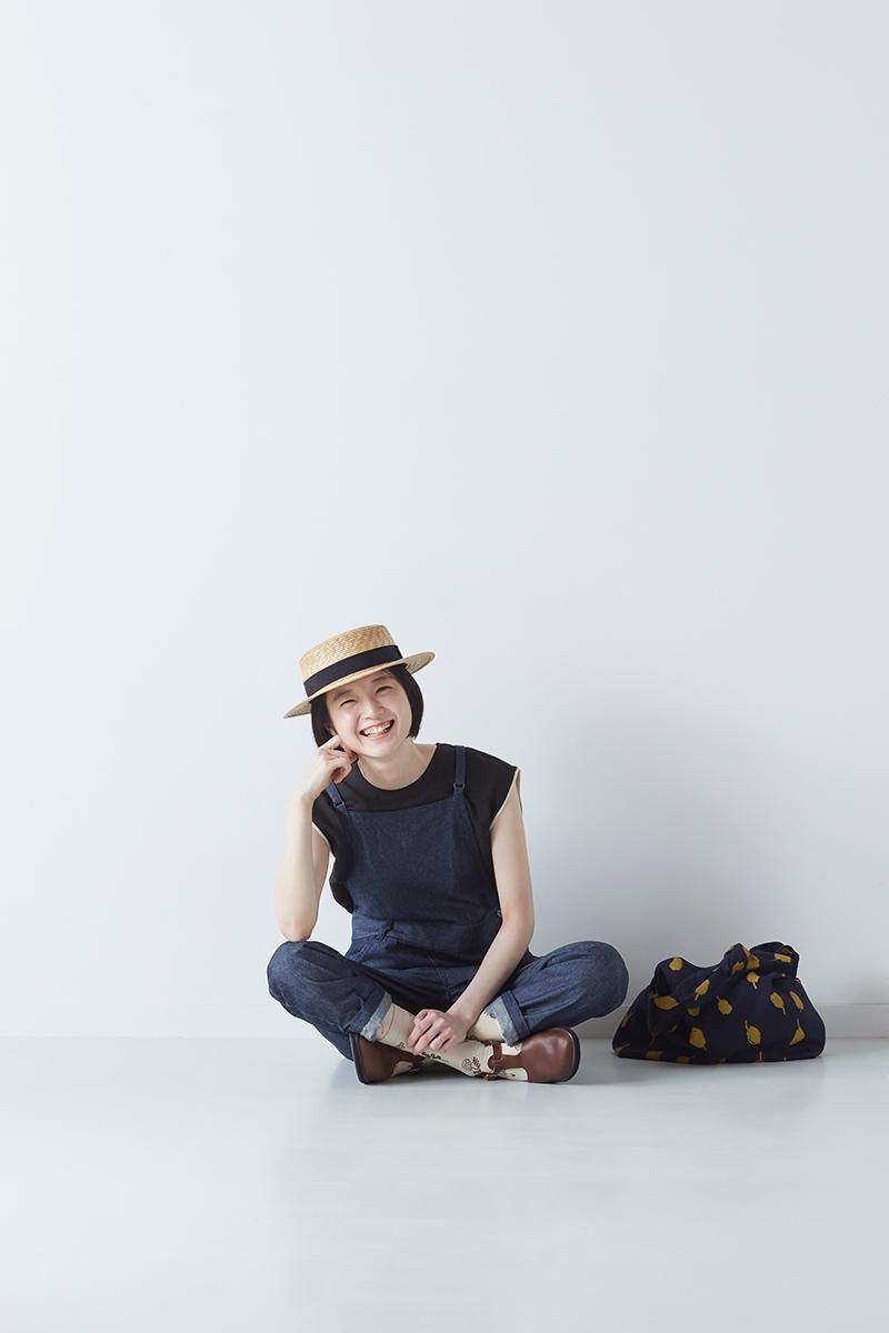 linen no-sleeve blouse +rib - atelier naruse｜Online store