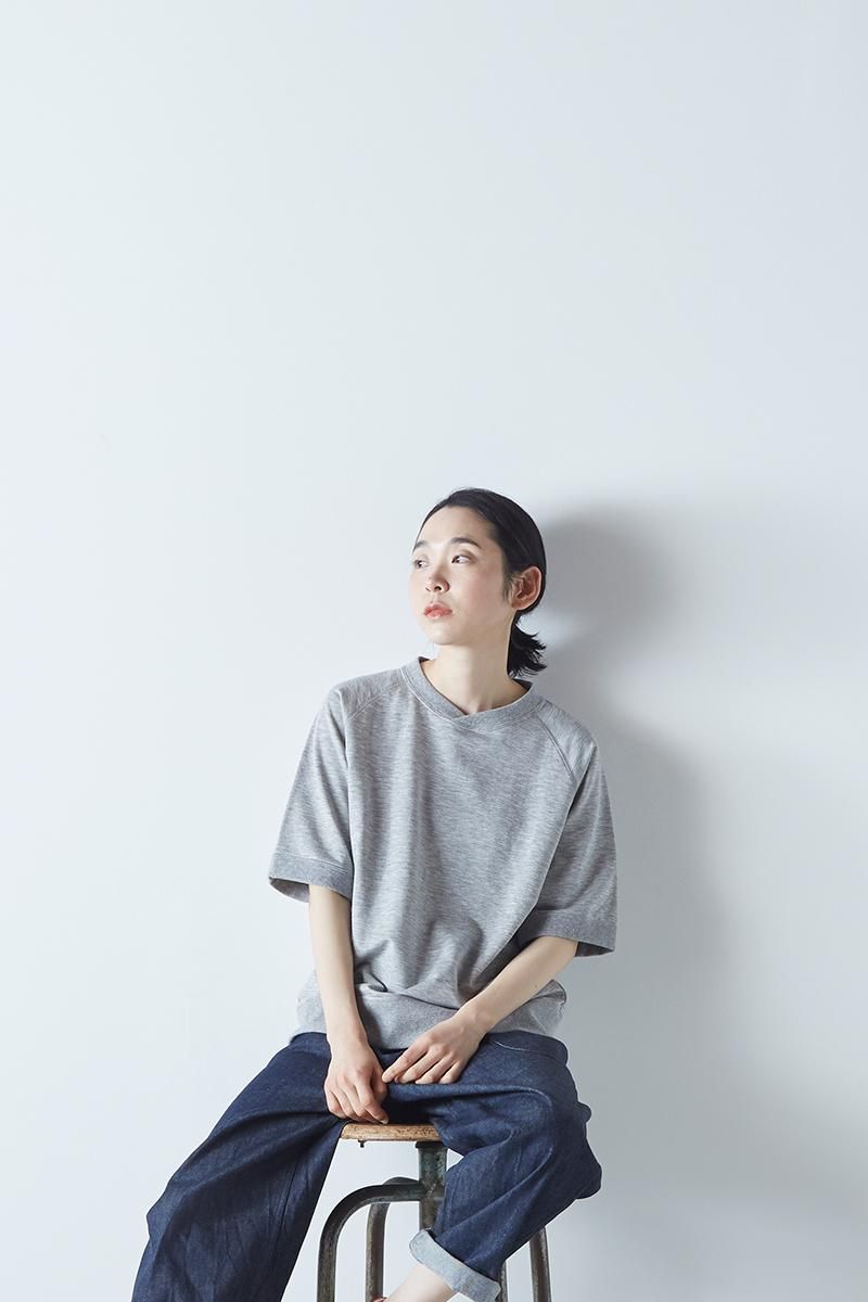 cotton denim balloon pants / indigo - atelier naruse｜Online
