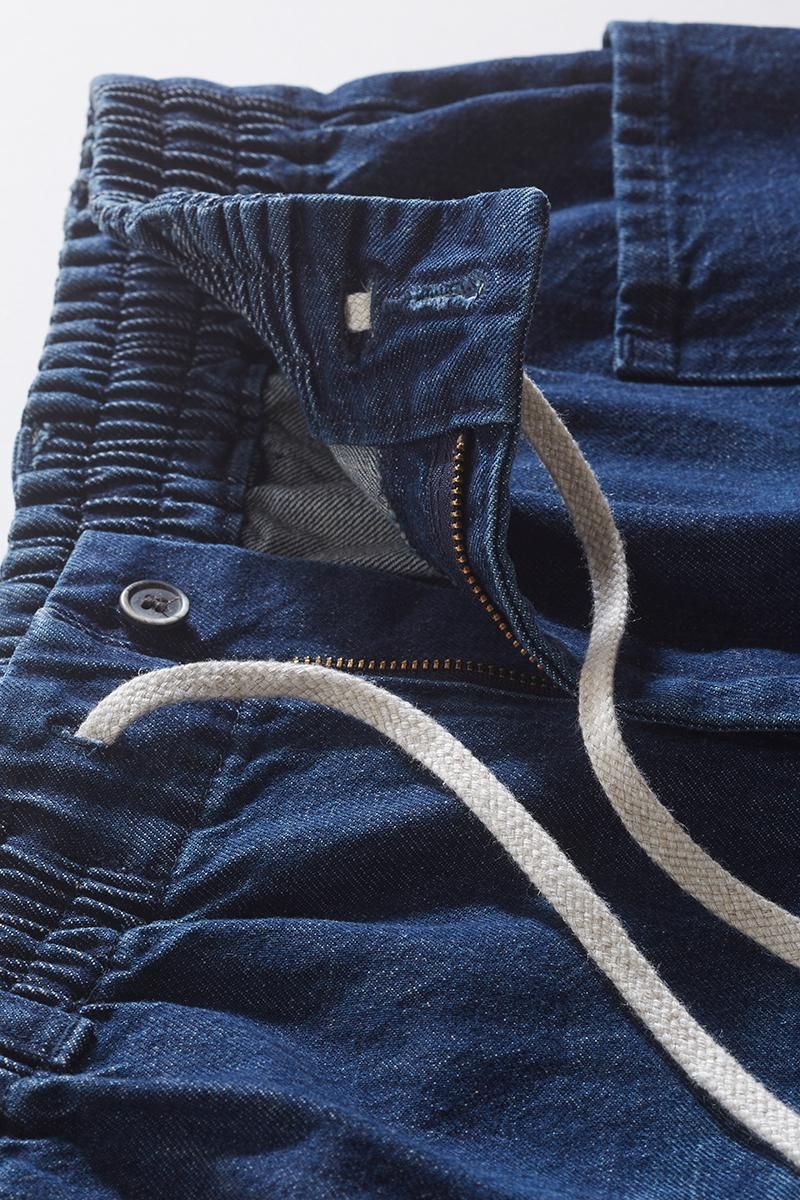 cotton denim balloon pants / ダメージ加工ver. - atelier
