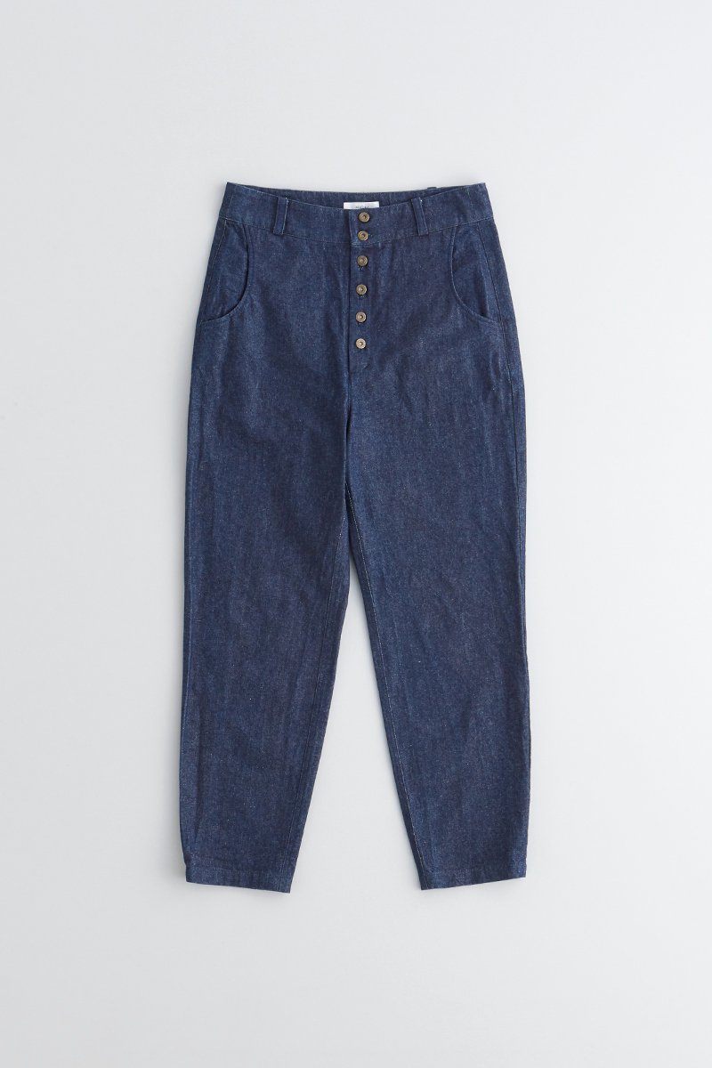 cotton denim peck top pants