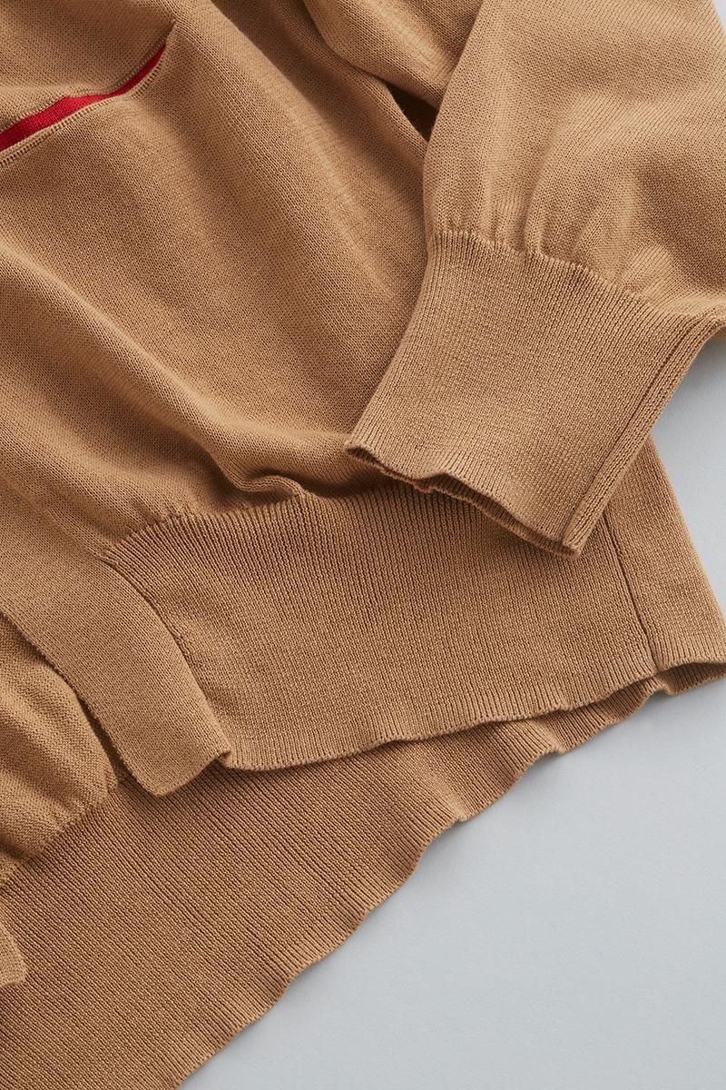 T432様　アトリエナルセコットンシルククルーネックカーディガン・ターバン cotton knit cardigan - atelier naruse｜Online store｜the an